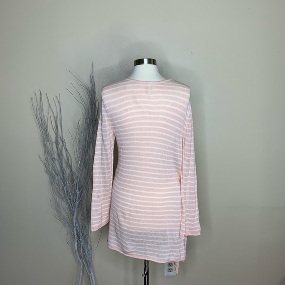 Gaiam Striped Yoga Cardigan - Picture 3 of 5